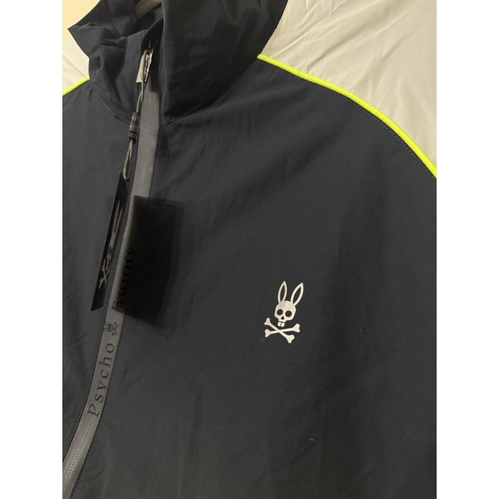 Psycho Bunny Mens size 7/XL Lowick Sport Full Zip Jacket color blocked NWT $195 - Picture 2 of 13